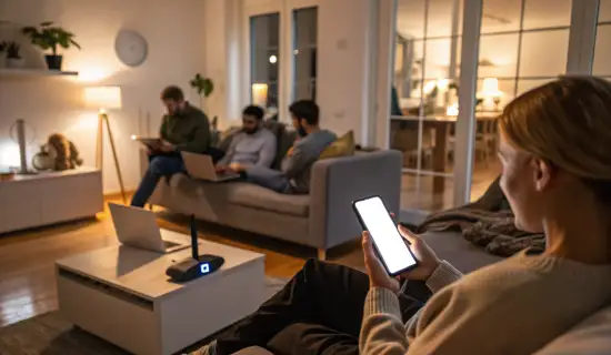 Лучшие смартфоны 2025 с Wi‑Fi 6/6E для загруженной квартиры