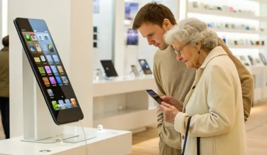 Лучшие Android‑смартфоны 2025 с удобной оболочкой для пожилых