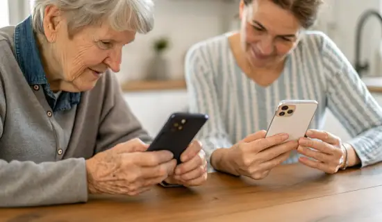 Как выбрать iPhone или Android для родителя, который плохо слышит