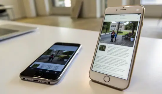 Samsung Galaxy или iPhone: что удобнее для съемки текста, перевода и копирования с камеры