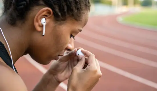 AirPods, которые не выпадают: насадки, фиксаторы и посадка для спорта