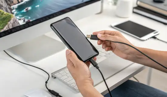 USB‑C на iPhone и Android: как понять, поддерживает ли телефон вывод изображения на монитор