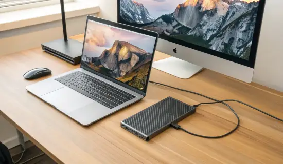Thunderbolt 5 на Mac: что изменится для мониторов, SSD и док‑станций