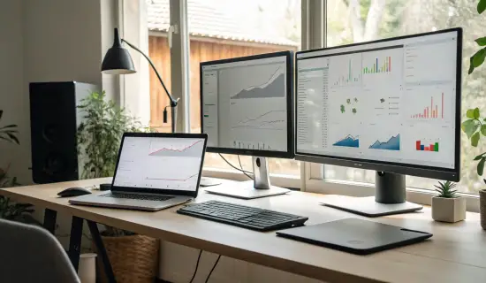 Какие ноутбуки 2027 тянут 3 внешних монитора: Mac и Windows для домашнего офиса