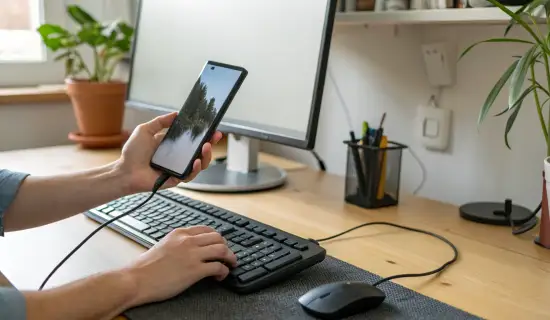 Samsung DeX: подключаем монитор, клавиатуру и превращаем смартфон в рабочий стол