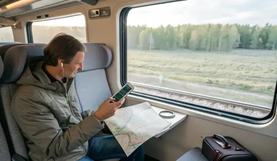 iPhone vs Android в путешествии по России в 2027: навигация, оплата и связь