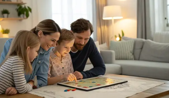 Планшет для семейных настольных игр и викторин: iPad или Android и какие приложения поставить