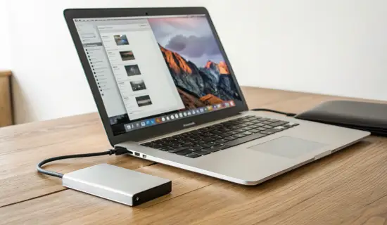 MacBook: как подключить внешний диск и выбрать формат APFS или exFAT для Mac и Windows