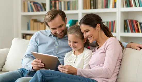 Как настроить общий семейный планшет для чтения книг и журналов
