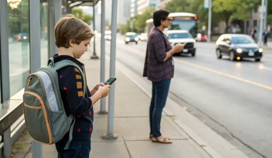 Смартфон для ребёнка, который ездит один в школу: как выбрать связь, GPS и запас батареи