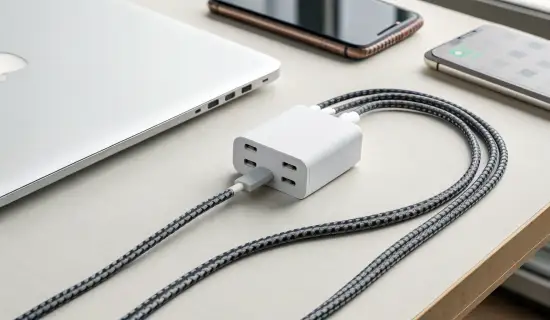 GaN‑зарядка для iPhone, iPad и MacBook Air: как выбрать мощность и порты в 2025