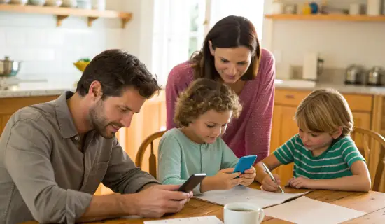 Как настроить общий семейный трекер задач для ремонта и крупных покупок на iPhone и Android