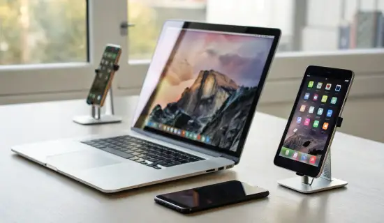 Сравнение iPhone, Samsung и Android‑планшетов как второго экрана к ноутбуку