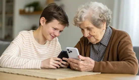 Как настроить iPhone и Android для родителей с плохим зрением: крупный текст, диктовка и Лупа