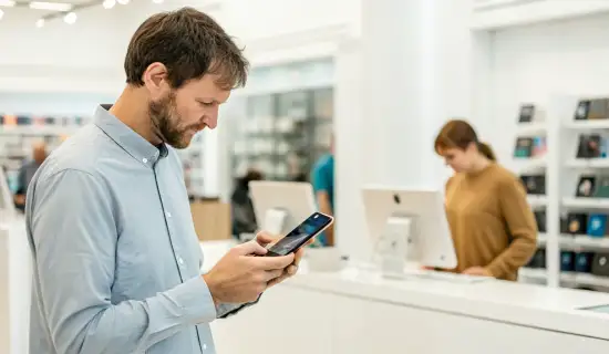 Как проверить перед покупкой, удобно ли печатать на iPhone или Samsung Galaxy длинные сообщения и заметки