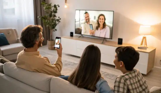 Сравнение iPhone и Android как устройства для видеосвязи с телевизором