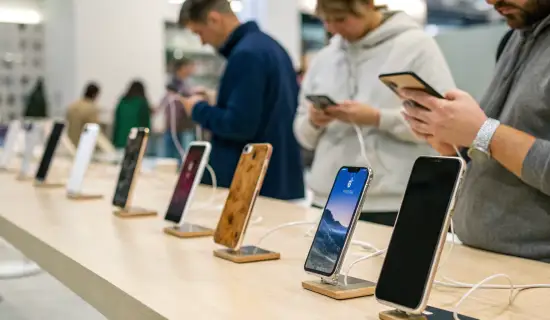 Сравнение iPhone и Samsung в среднем бюджете 2026: камера, обновления и перепродажа