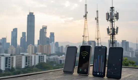Топ смартфонов 2026 с лучшим мобильным интернетом: модемы, антенны и 5G