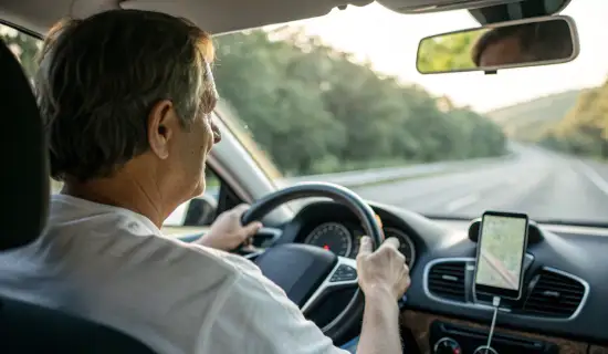 Смартфон до 30 000 ₽ для родителя‑водителя: громкая связь, навигатор и крупный интерфейс