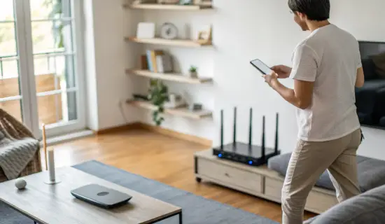 Домашний Wi‑Fi без мёртвых зон: где ставить роутер и как проверить покрытие со смартфона