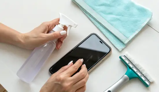 Как наклеить гидрогелевую плёнку на iPhone дома: чисто, ровно и без пузырей