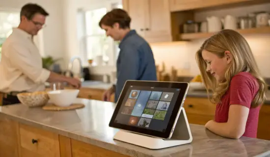 Семейный Android‑планшет с док‑станцией: делаем домашний центр управления