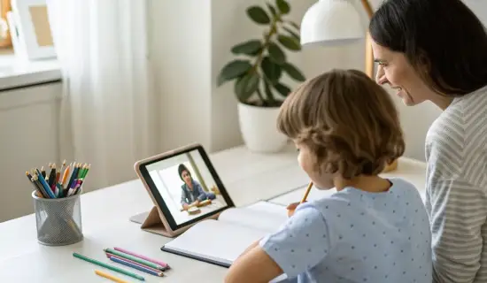 Планшет для ребёнка, который учит языки: какой экран и звук нужны для онлайн‑курсов