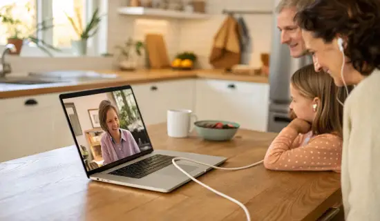 Выбор ноутбука для семьи, где много видеозвонков: камера, микрофоны и порты