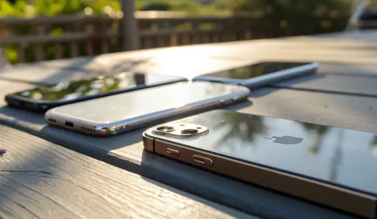 Читабельность на солнце: яркость и антиблик у экранов iPhone 13–17 — база против Pro