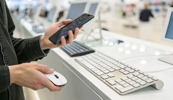 Как проверить перед покупкой, подойдёт ли iPhone или Samsung Galaxy для внешней клавиатуры и мыши