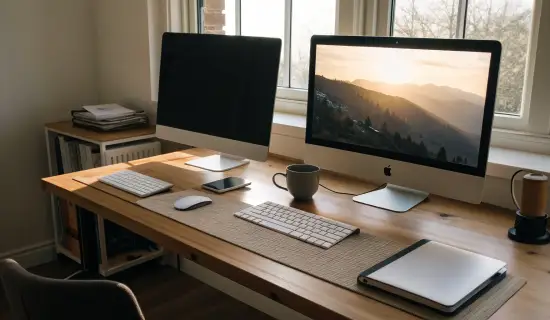 iMac 24″ M4 или Mac mini M4 + 27″ монитор: что лучше для дома и учебы