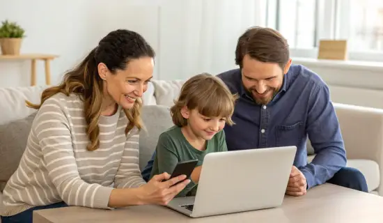 Как настроить быстрый обмен файлами между iPhone, Android и ноутбуком для всей семьи