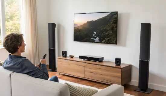 Саундбар или башенные колонки: что лучше для телевизора и Apple TV в квартире