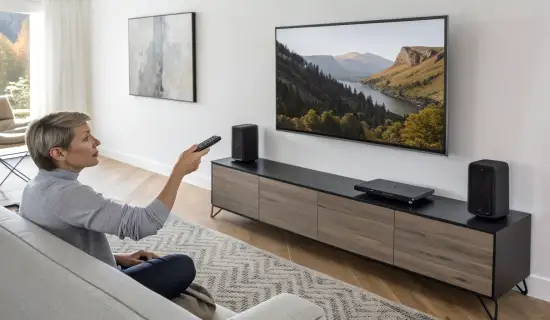 Apple TV 4K + саундбар: eARC, CEC и выбор модели для комнаты 18–25 м²