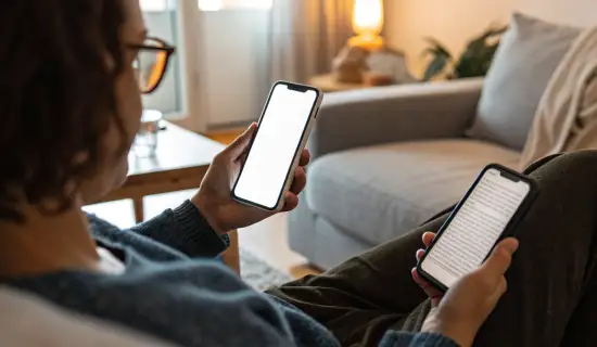 iPhone или Samsung Galaxy: что удобнее для чтения, книг, статей и вечернего использования