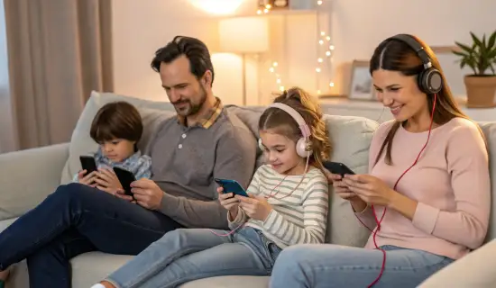 Как настроить общий семейный плейлист подкастов и аудиокниг на iPhone и Android