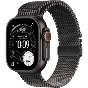 Умные часы Apple Watch Ultra 3 (2025) 49mm Black Titanium Case with Black Titanium Milanese Loop M