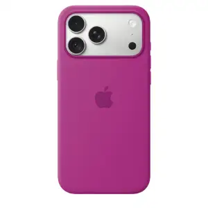 Чехол Apple Silicone Case with MagSafe для iPhone 18 Pro Max Пурпурный (Magenta)