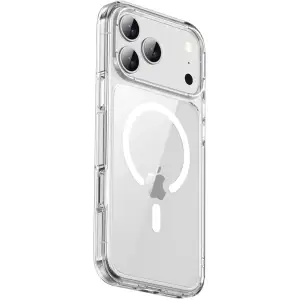 Чехол Gurdini Alba Series Protective с MagSafe для Apple iPhone 18 Pro Max Прозрачный (Clear)