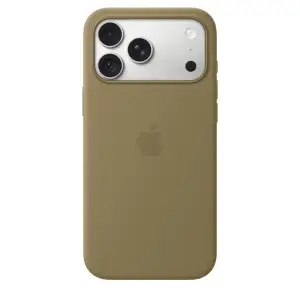 Чехол Apple Silicone Case with MagSafe для iPhone 18 Pro Max Оливковый (Olive)