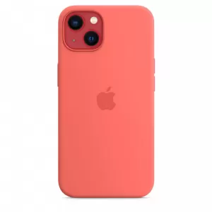 Чехол для Apple iPhone 13 Silicon Case Protect (Розовый помело)