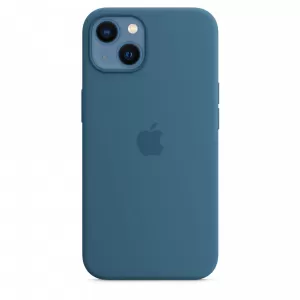 Чехол для Apple iPhone 13 Silicon Case Protect (Полярная лазурь)