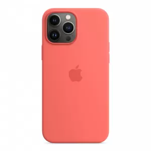 Чехол для Apple iPhone 13 Pro Silicon Case Protect (Розовый помело)