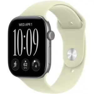 Смарт-часы Apple Watch Series 12, 42 mm, Space Gray Aluminum Case with Pale Succulent Sport Band S/M