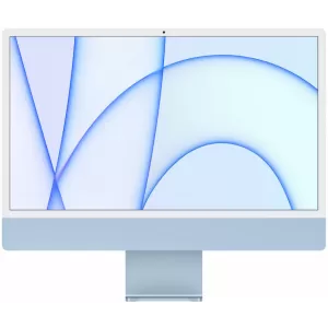 Apple iMac 24, Retina 4,5K, M1 (8C CPU, 7C GPU), 8 ГБ, 256 ГБ SSD, синий