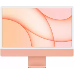 Apple iMac 24, Retina 4,5K, M1 (8C CPU, 8C GPU), 8 ГБ, 256 ГБ SSD, оранжевый