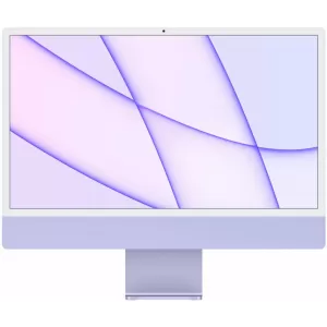 Apple iMac 24, Retina 4,5K, M1 (8C CPU, 8C GPU), 8 ГБ, 512 ГБ SSD, фиолетовый