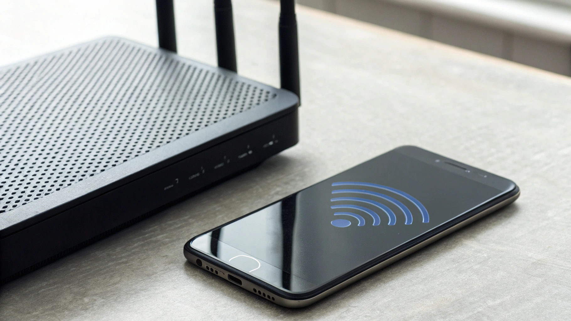 Схема работы MLO между роутером и смартфоном