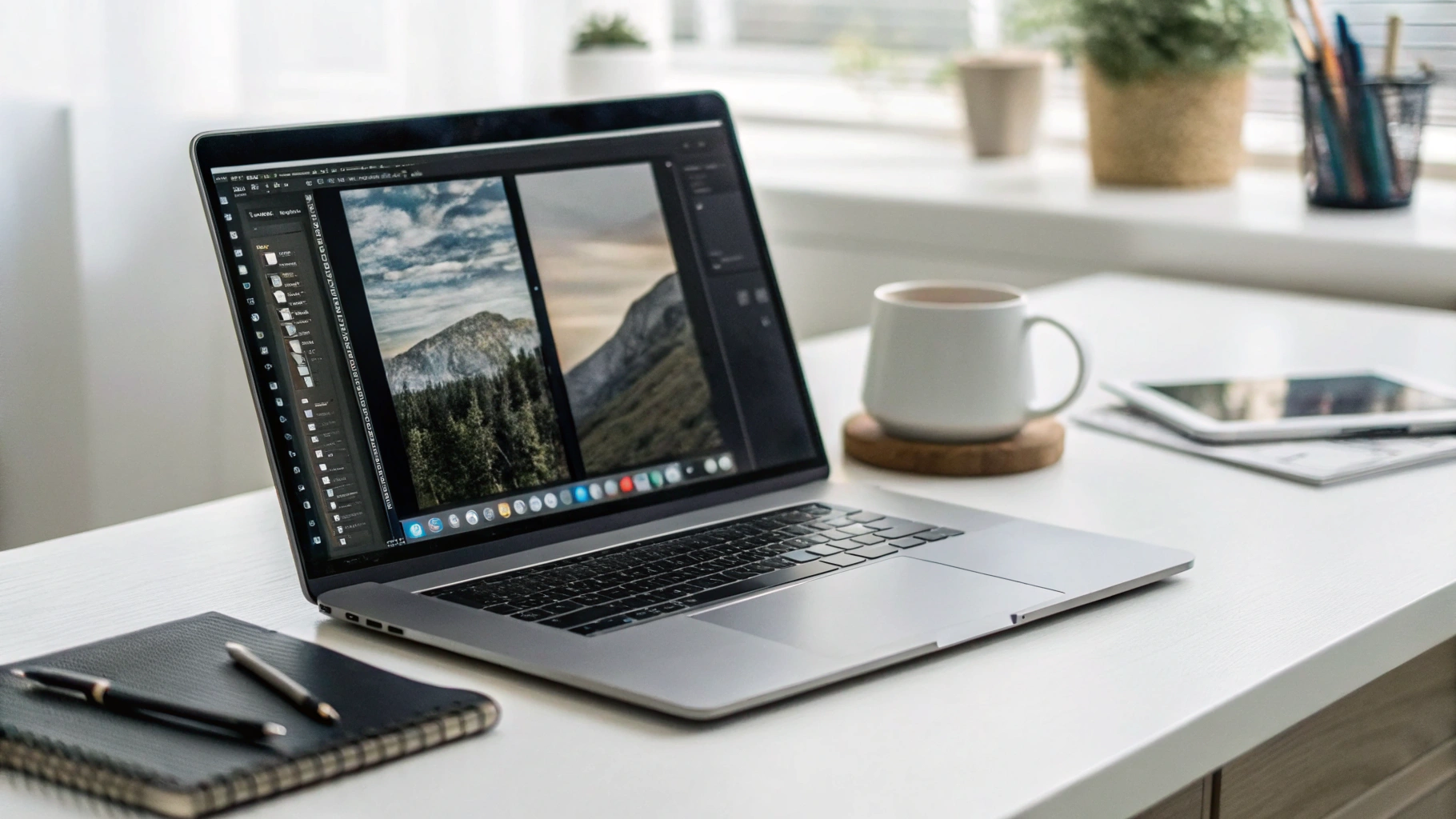 Обработка ProRAW DNG в Adobe Lightroom на ноутбуке