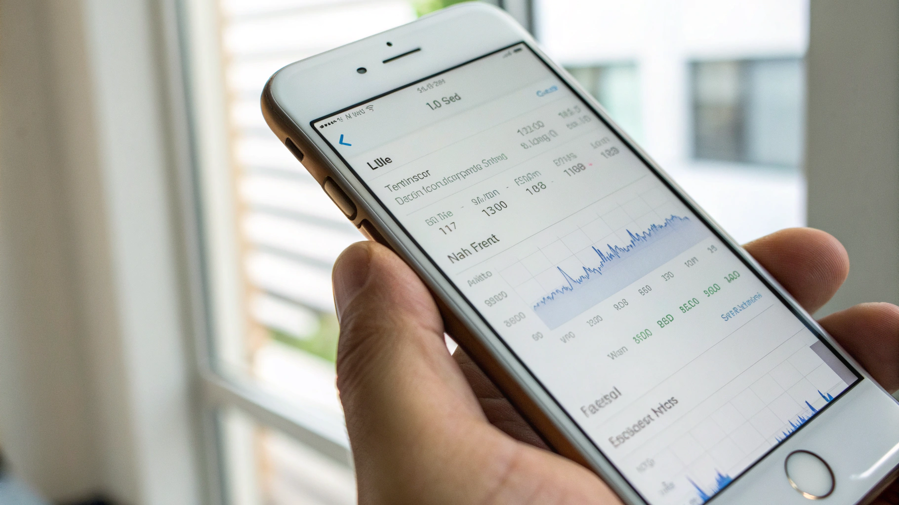 Экран Field Test с LTE метриками крупным планом